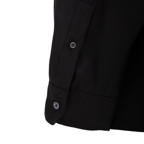 Hello Sunflower Silk Shirt Black 999 4133 Degli Uberti
